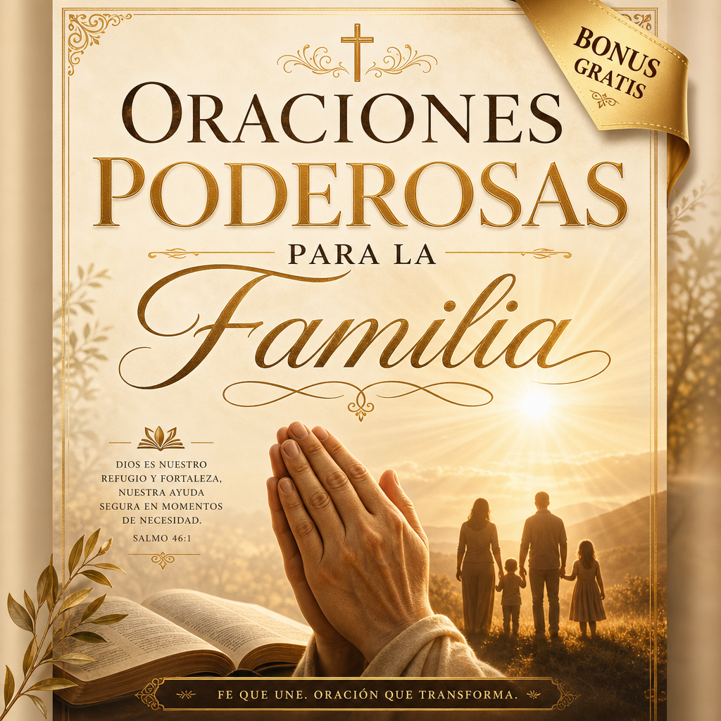 Portada del ebook Oraciones Poderosas para la Familia